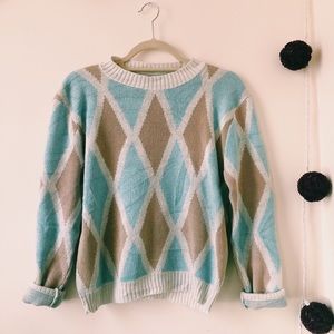 vintage grandpa sweater!